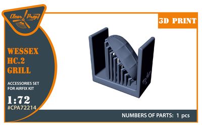 CPA72214 - Wessex HC.2 Air intake grill for Airfix kit - 1:72