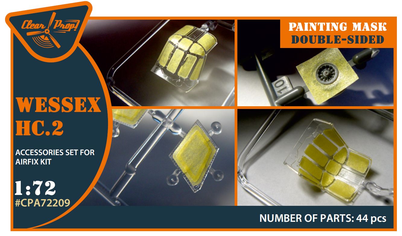 CPA72209 - Wessex HC.2 double-sided painting mask for Airfix kit - 1:72