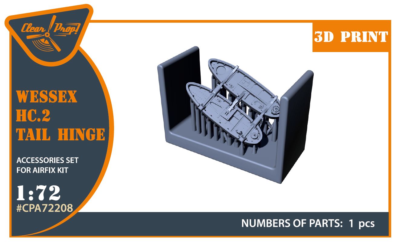 CPA72208 - Wessex HC.2 Tail Hinge for Airfix kit - 1:72
