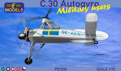 PE7290 - C.30 Autogyro Military users - 1:72