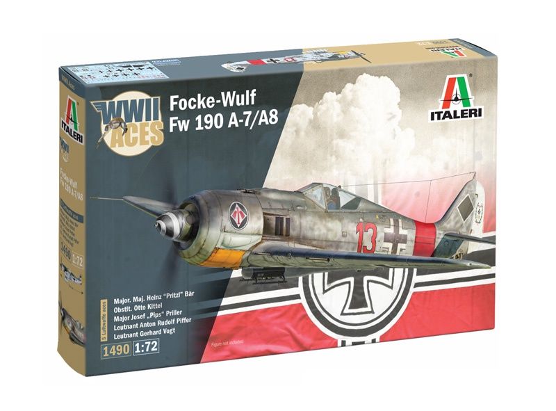 1490 - Focke-Wulf Fw 190 A-8/F Aces - 1:72