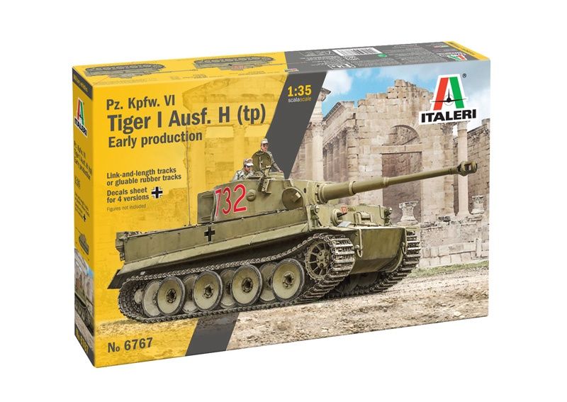 6767 -  Sd.Kfz.181 Panzerkampfwagen VI Tiger I Ausf.E (tp) - Early Production - 1:35