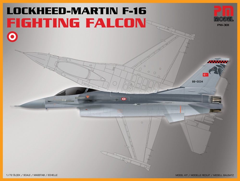 PM-301 - Lockheed Martin F-16 Fighting Falcon - 1:72