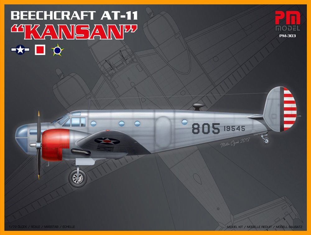 PM-303 - Beechcraft AT-11 "Kansan" - 1:72