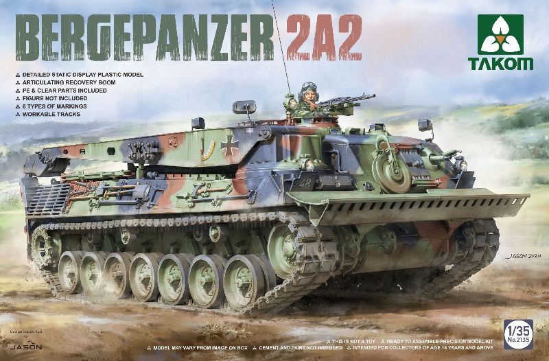 2135 - Bergepanzer 2A2 - 1:35