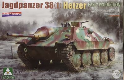 2170X - Jagdpanzer 38(t) Hetzer Early Production - Limited Edition - Without Interior - 1:35
