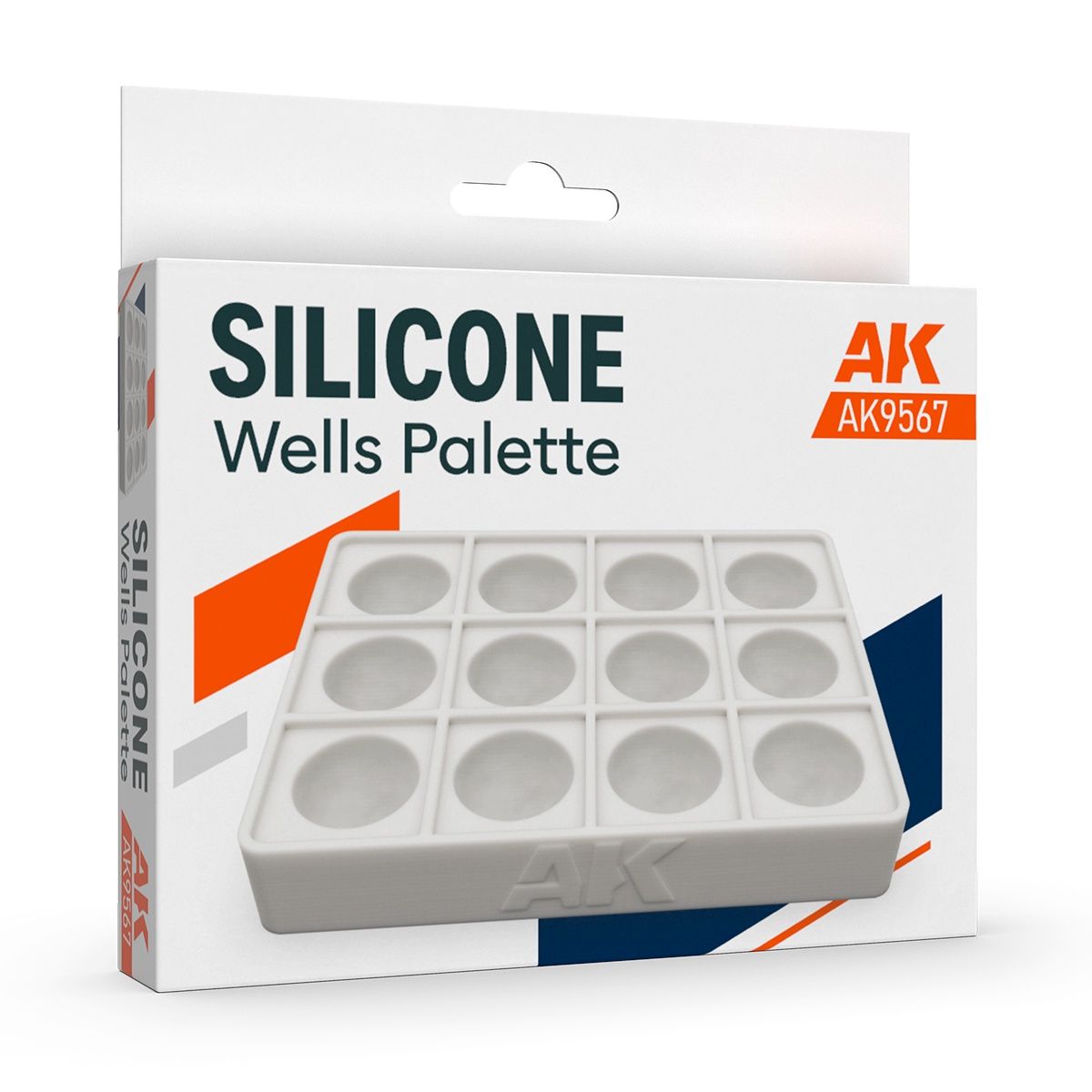 AK9567 - Silicone Wells Palette
