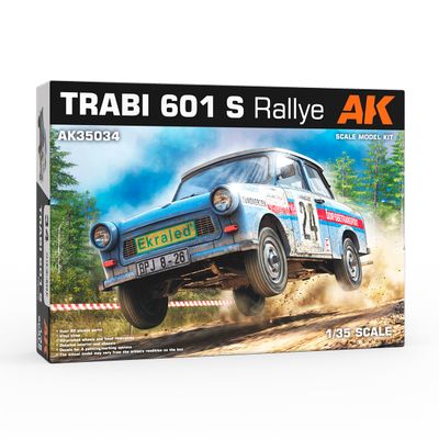 AK35034 - TRABI 601 S Rallye - 1:35