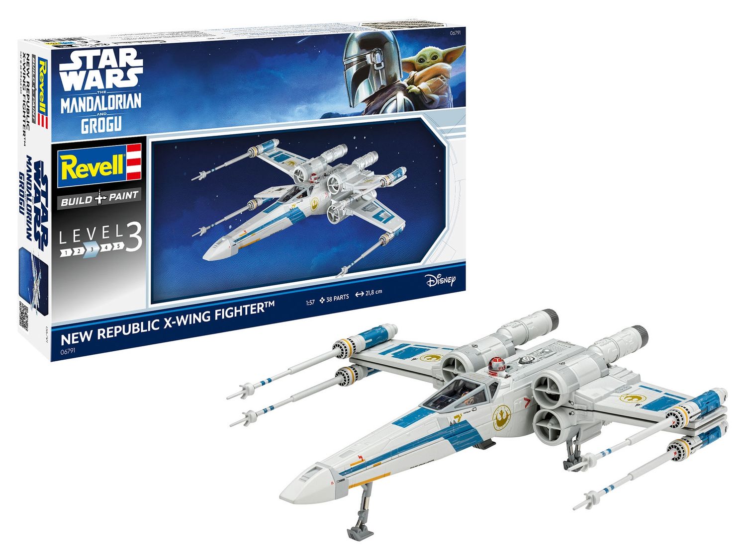 06791 - The Mandalorian - New Republic X-Wing Fighter™ - 1:57