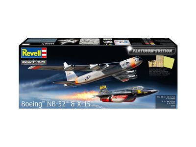 03793 - Boeing NB-52 &amp; X-15 "Platinum Edition" - 1:72