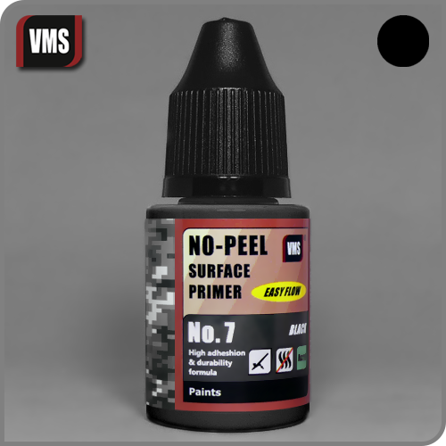VMS.PR07S - No-Peel Primer No. 7 Black - 30 ml