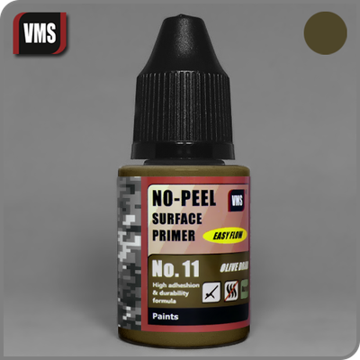 VMS.PR11S - No-Peel Primer No. 11 Olive Drab - 30 ml