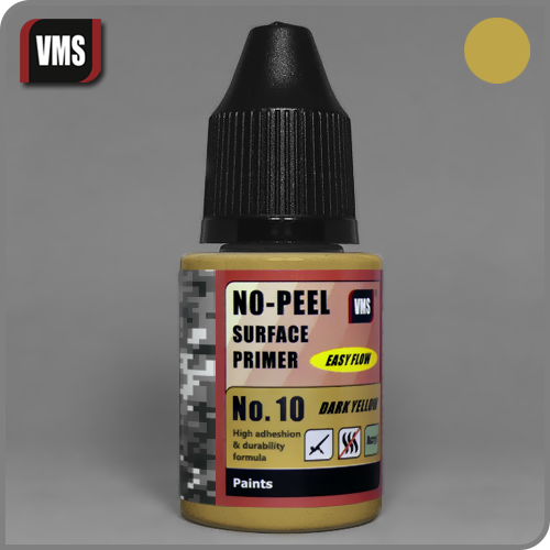 VMS.PR10S - No-Peel Primer No. 10 Dark Yellow - 30 ml