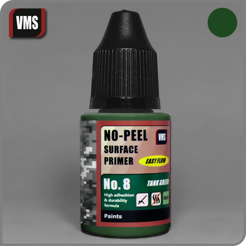 VMS.PR08S - No-Peel Primer No. 8 Tank Green - 30 ml