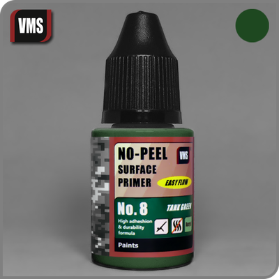 VMS.PR08S - No-Peel Primer No. 8 Tank Green - 30 ml