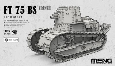 TS-059 - French FT 75 BS - 1:35