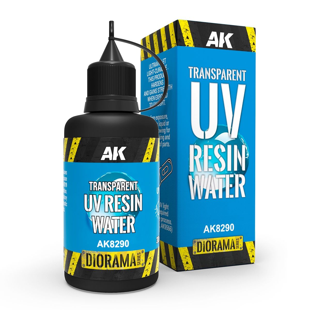 AK8290 - Transparent UV Resin Water