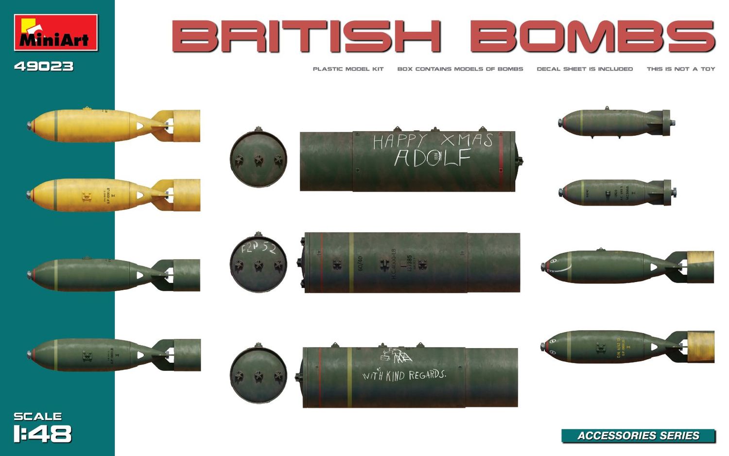 49023 - British Bombs - 1:48