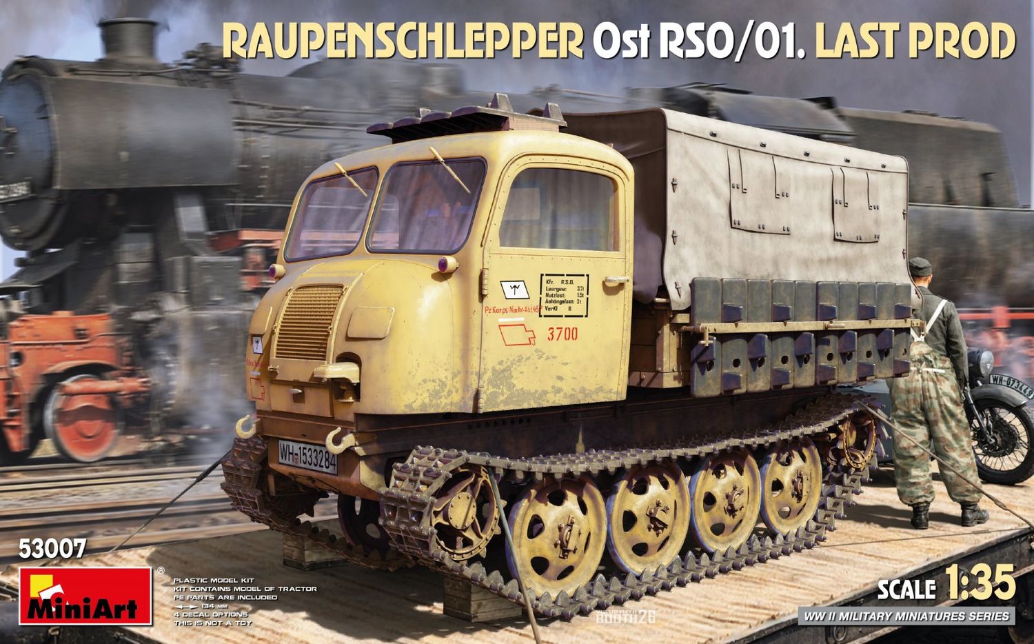 53007 - Raupenschlepper OST RSO/01. Last Prod - 1:35