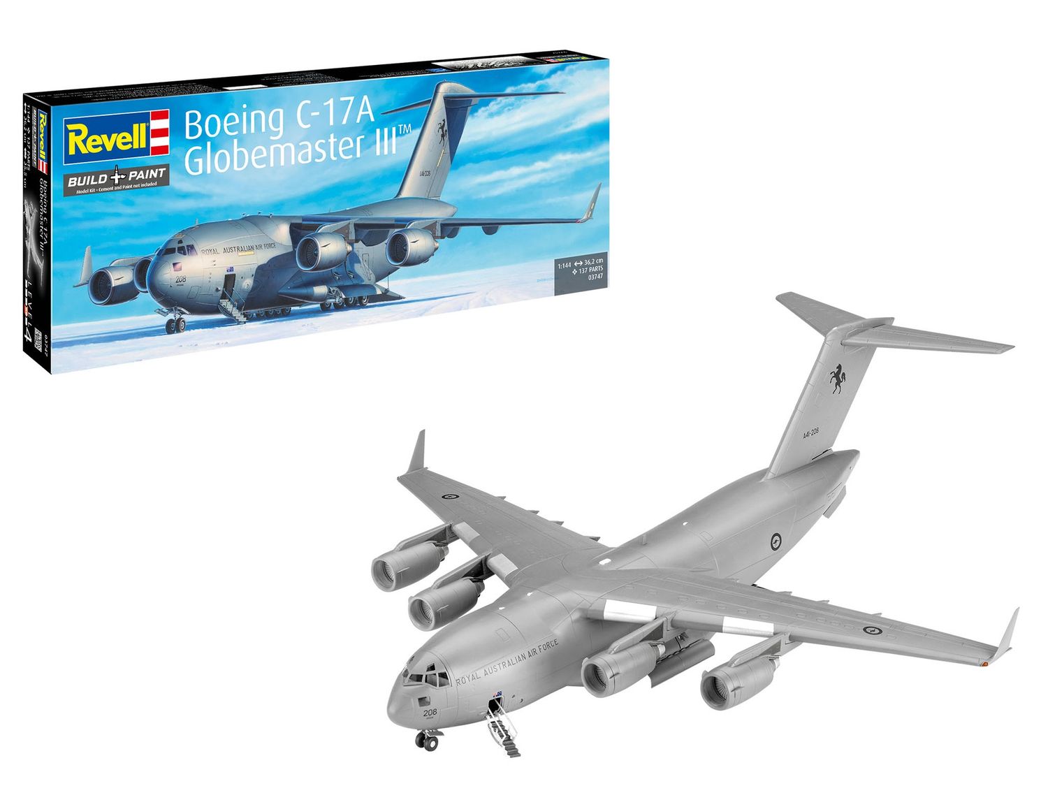 03747 - Boeing C-17A Globemaster III - 1:144