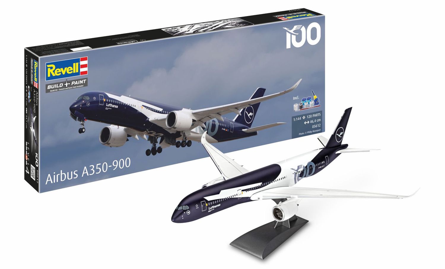 05612 - A350-900 - Lufthansa 100years -  Gift Set - 1:144