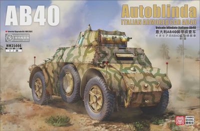 MM35006 - Italian Armored Car Autoblinda AB40 - 1:35