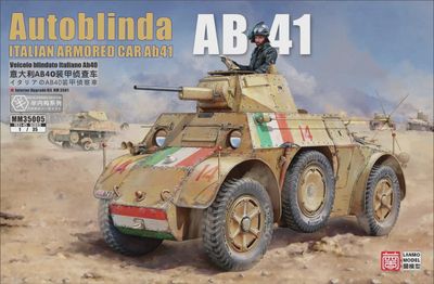MM35005 - Italian Armored Car Autoblinda AB 41 - 1:35