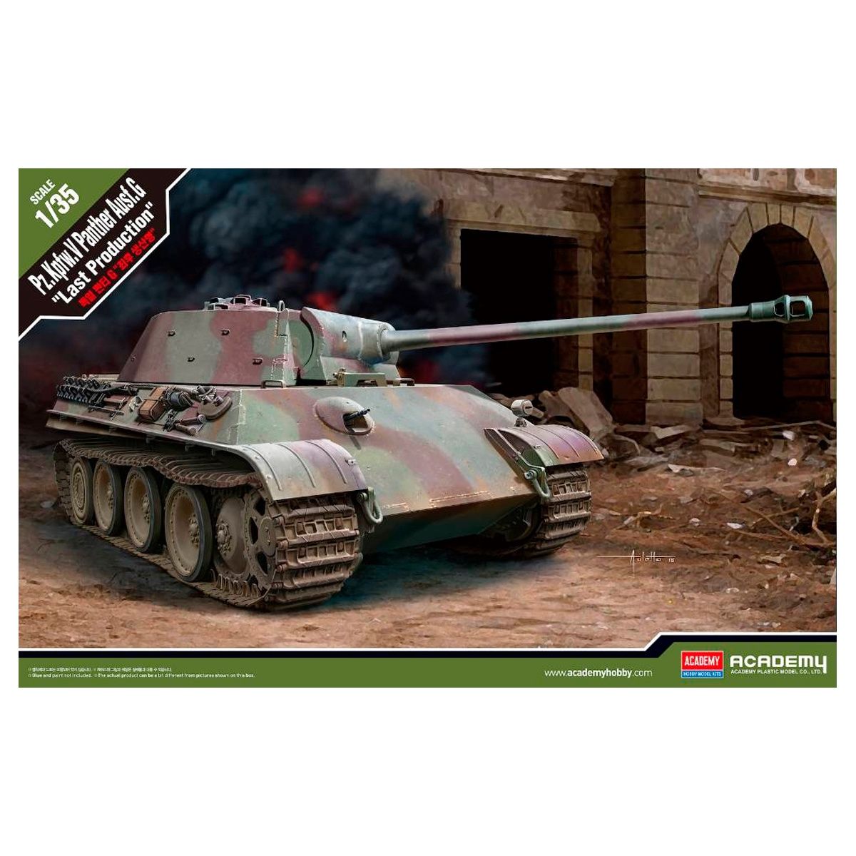 13523 - Pz.Kpfw.V Panther Ausf.G - "Last Production" - 1:35