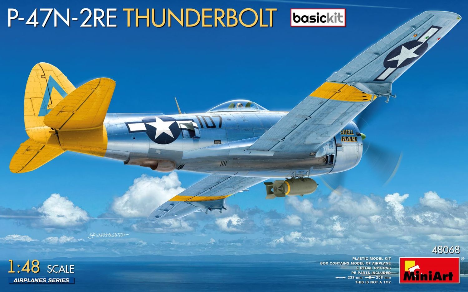 48068 - P-47N-2RE Thunderbolt - 1:48