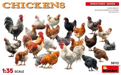 38112 - Chickens - 1:35