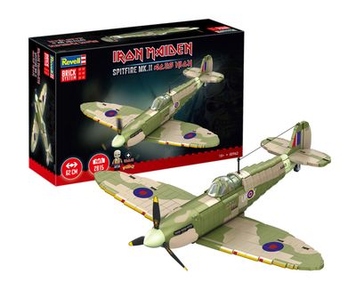 00962 - Iron Maiden - Spitfire Mk.II Aces High - Brick System - 1:18