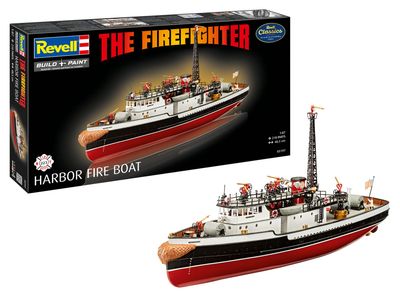 05197 - The Firefighter - Harbor Fire Boat - 1:87