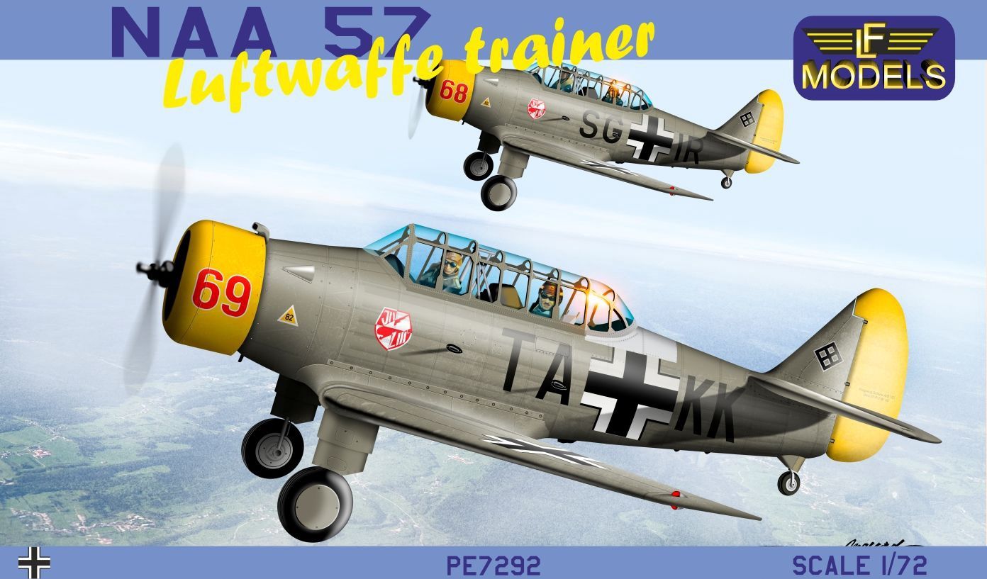PE7292 - NAA 57P-2 Luftwaffe trainer - 1:72