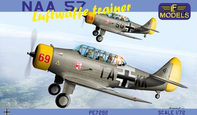 PE7292 - NAA 57P-2 Luftwaffe trainer - 1:72