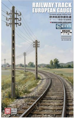 NM3503 - Railway Track European Gauge - 1:35
