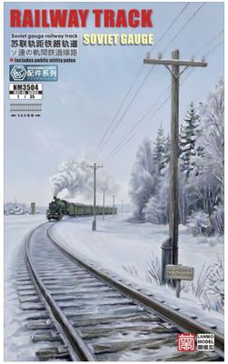 NM3504 - Railway Track Soviet Gauge - 1:35