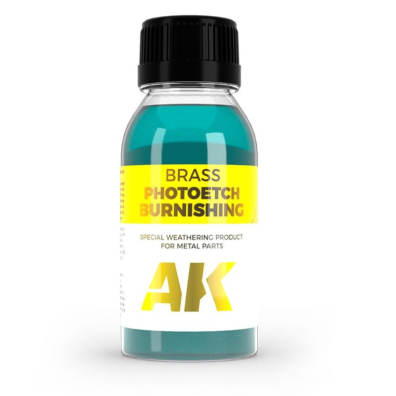 AK174 - Brass Photoetch Burnishing - 100ml