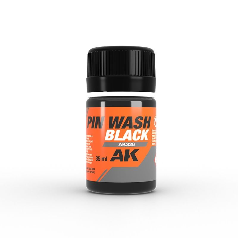 AK326 - Black - Pin Wash - 35ml