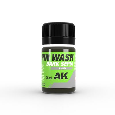 AK324 - Dark Sepia - Pin Wash - 35ml