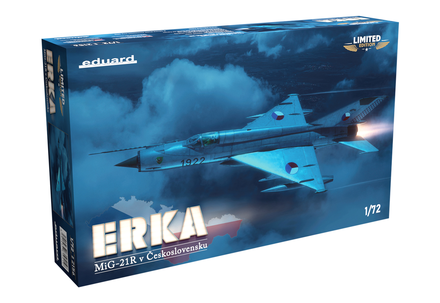 2156 - ERKA - MiG-21R v Ceskoslovensku - Limited Edition - 1:72