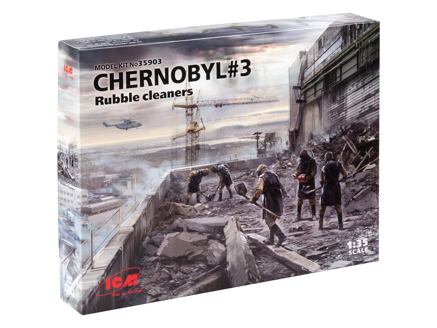 35903 - Chernobyl #3 - Rubble cleaners - 1:35