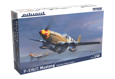 84214 - P-51B/C Mustang - Malcolm Hood Canopy - Weekend Edition - 1:48