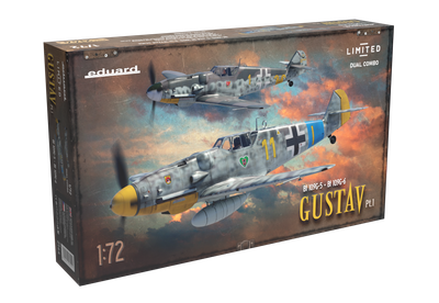 2144 - Gustav Pt.1 - Bf 109G-5 &amp; Bf 109G-6 - Dual Combo - Limited Edition - 1:72