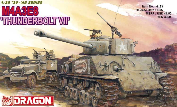 6183 - M4A3E8 - “Thunderbolt VII” - 1:35