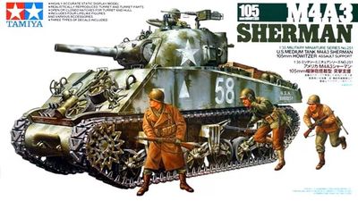35251 - M4A3 Sherman - 105mm Howitzer Assault Support - 1:35