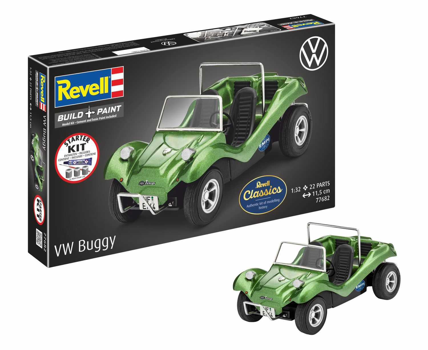 77682 - VW Buggy - Starter Kit - 1:32