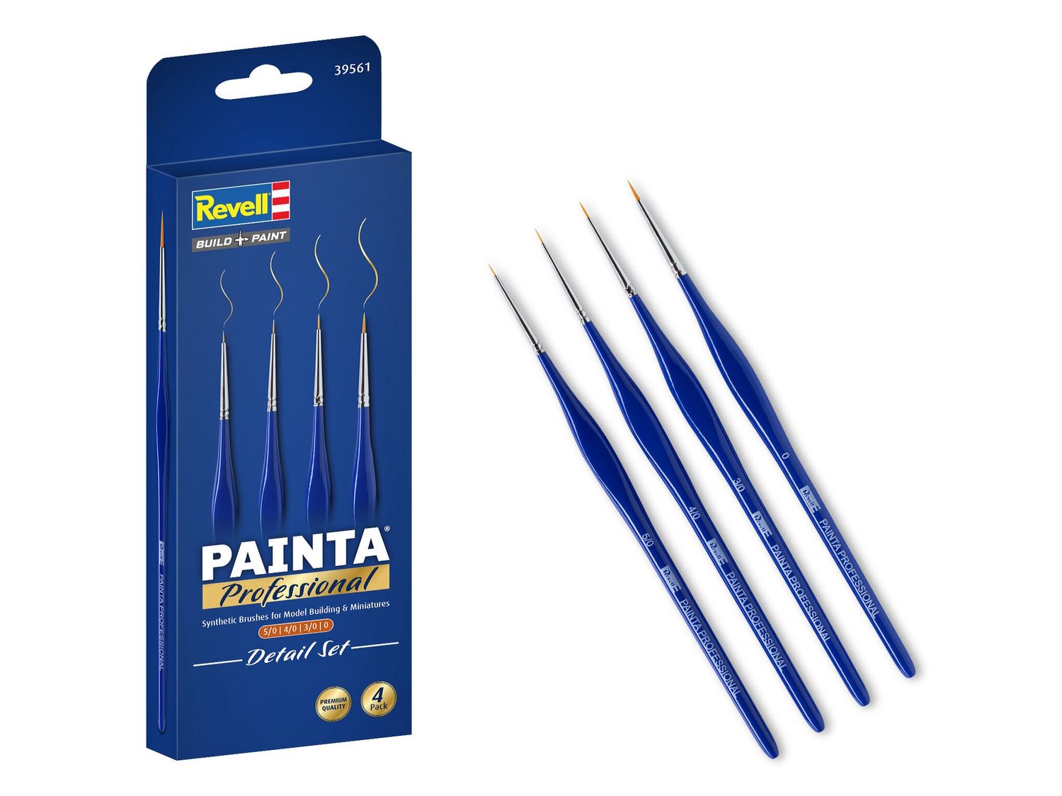 39561 - Painta Professional Brushes: Detail Set