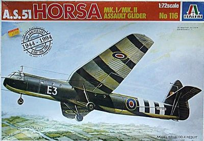 116 - A.S.51 Horsa Mk.I/Mk.II Assault Glider - 50th Anniversary D-DAY 1944-1994 - 1:72