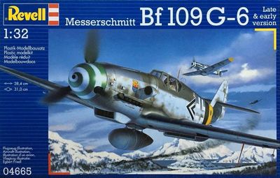 04665 - Messerschmitt Bf 109 G-6 Late &amp; Early Version - 1:32