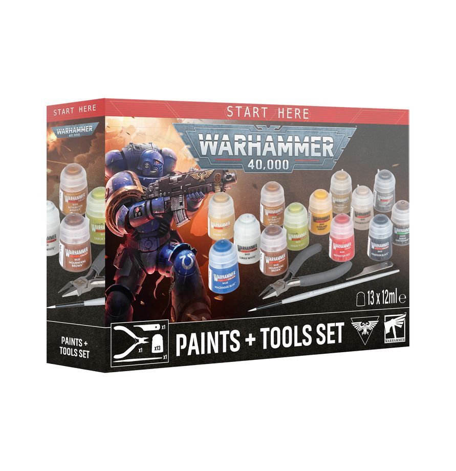 54170199002/60-12 - 40K Paints + Tools Set